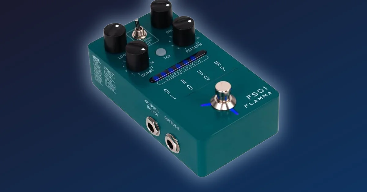 Flamma FS01 Review: Budget Looper with Built-In Drums (2026) — L